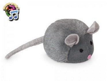 67410 NOBBY Plush Mouse with voice 15 cm - PetsOffice