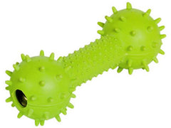 60087 NOBBY Rubber Dumbbell with bell - PetsOffice