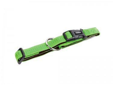 78512-84 NOBBY Collar "Soft Grip" light green / brown l: 40/55 cm; w: 25 mm - PetsOffice