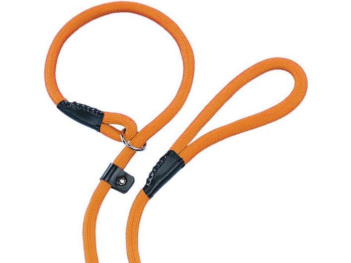79259-04 NOBBY Retriever leash "Fun Uni" orange l: 170 cm; w: 13 mm - PetsOffice